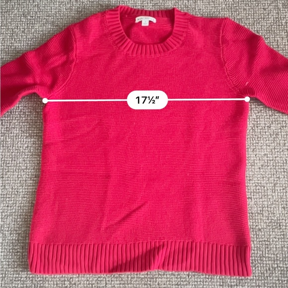 J Crew Sweater Red Sz S - Picture 5 of 5